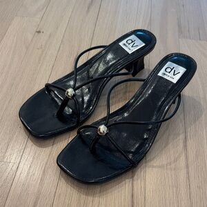 DV by Dolce Vita Black Strappy Heels